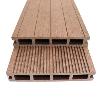 Wood Plastic Composite WPC Floor Decking Outdoor Garden Floor Material Fire Retardant Weather Proof